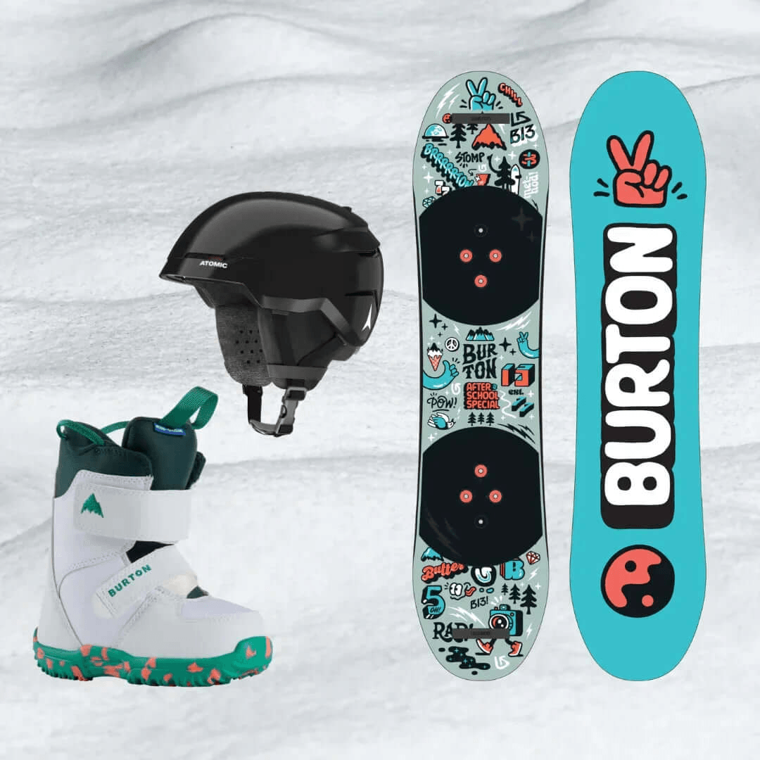 Alquiler Esquís Vielha Lérida - SnowBoard / Niños / Equipo Completo -CaranvaSports - temporada 2026