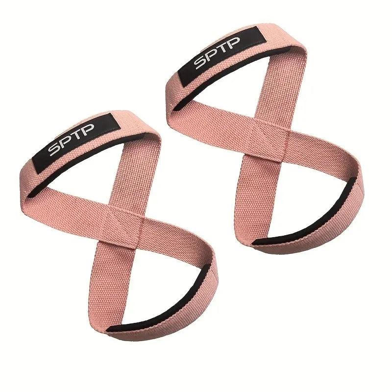 Fasce Palestra Figura 8 — Polsini Grip Sollevamento Pesi e Crossfit