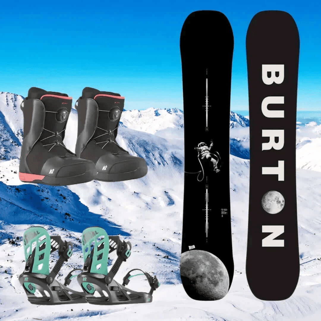 Alquiler Esquís Masella - SnowBoard / Plata / Equipo Completo -CaranvaSports - temporada 2026