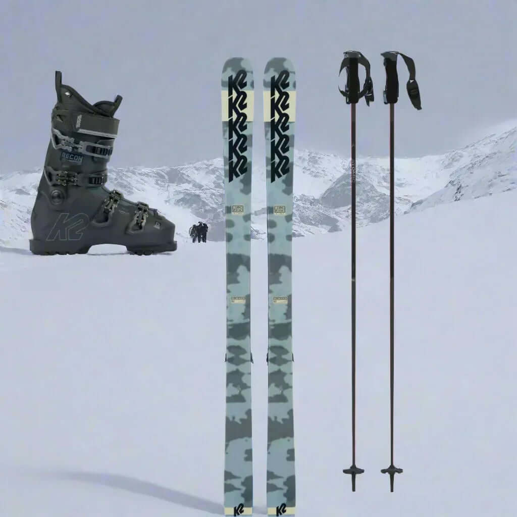 Alquiler Esquís Baqueira Beret - Esquí / Principiante / Equipo Completo -CaranvaSports - temporada 2026