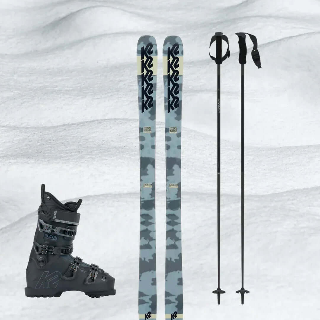 Alquiler esquís Corralco - Esquí / Intermedio / Equipo Completo -CaranvaSports - temporada 2026