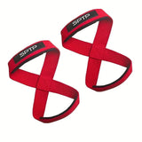 Fasce Palestra Figura 8 — Polsini Grip Sollevamento Pesi e Crossfit