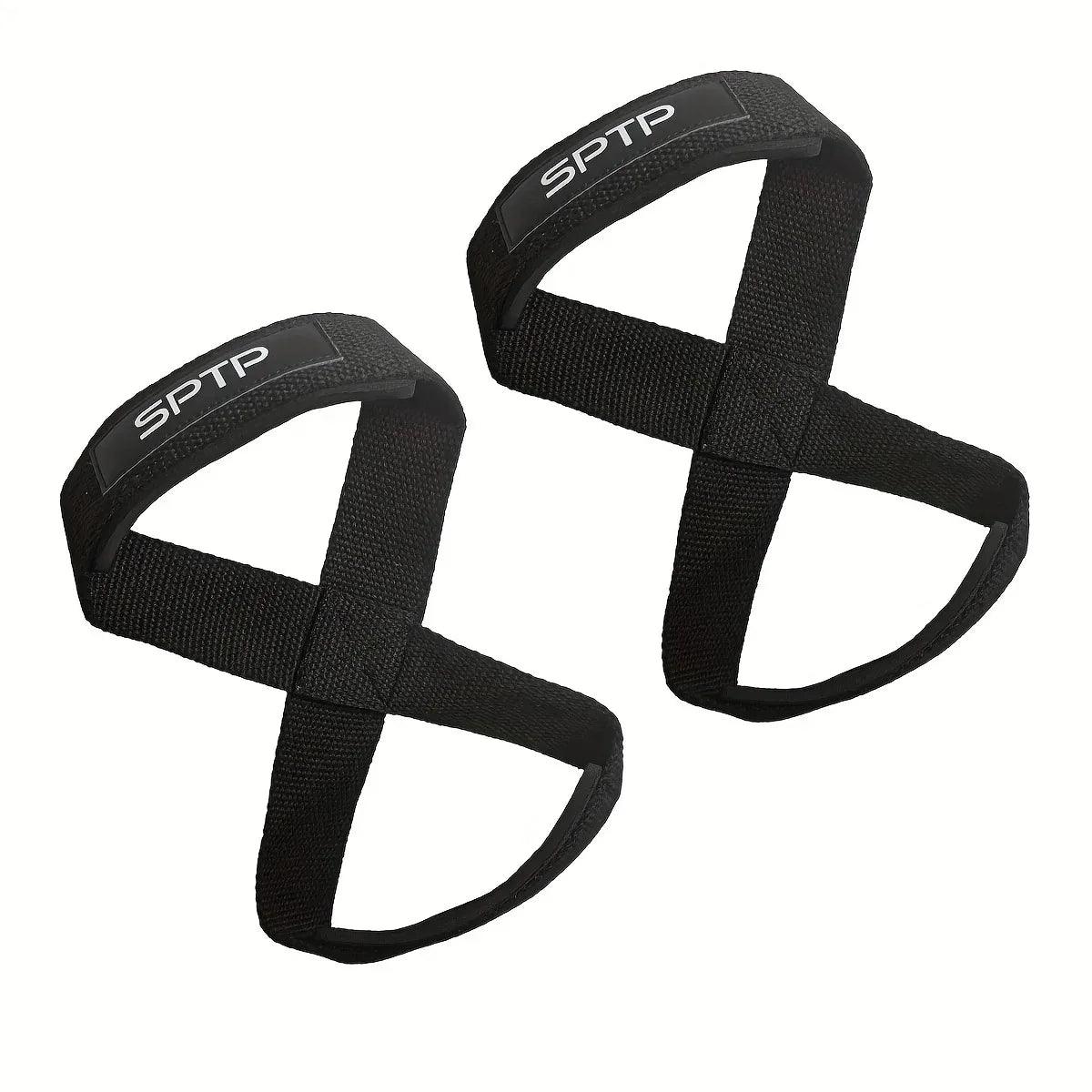 Fasce Palestra Figura 8 — Polsini Grip Sollevamento Pesi e Crossfit