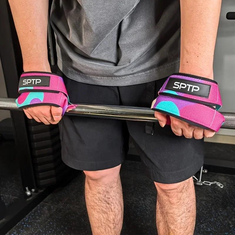 Fasce Palestra Figura 8 — Polsini Grip Sollevamento Pesi e Crossfit