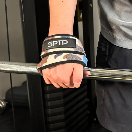 Fasce Palestra Figura 8 — Polsini Grip Sollevamento Pesi e Crossfit