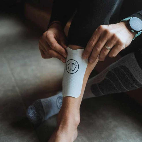 Protezione tibiale in gel da sci